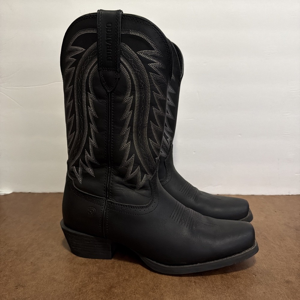 Durango Rebel boots men Black sz 9.5 western cowboy